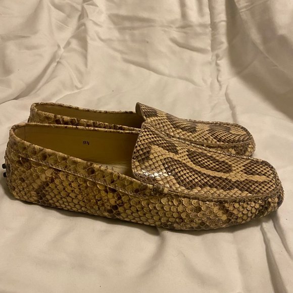 Tod's Snakeskin Drivers - Picture 3 of 9